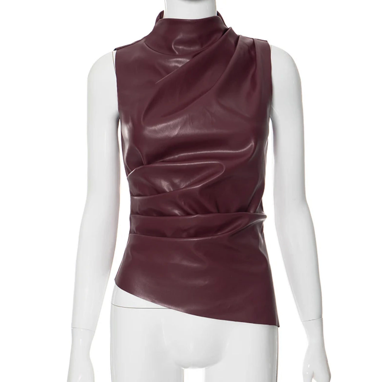 Elite Leather Plated Tank Top