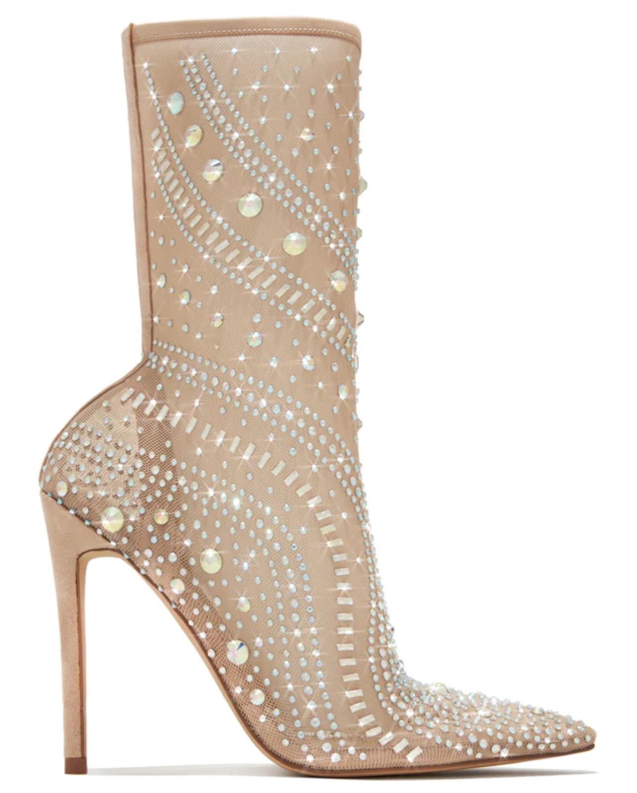 Elite Embellished Ankle Boots