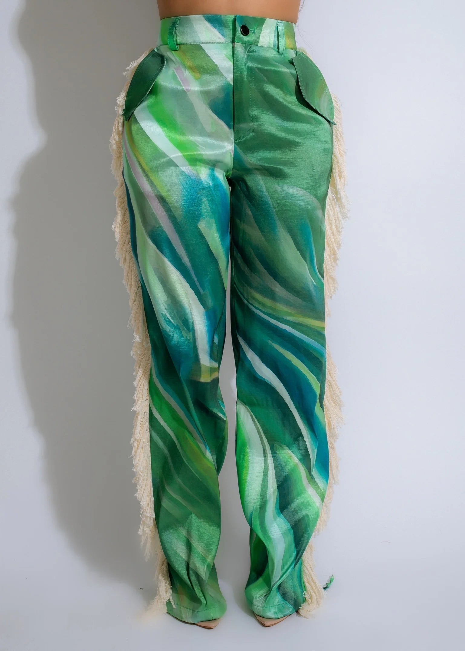 Resort Fringe Pants