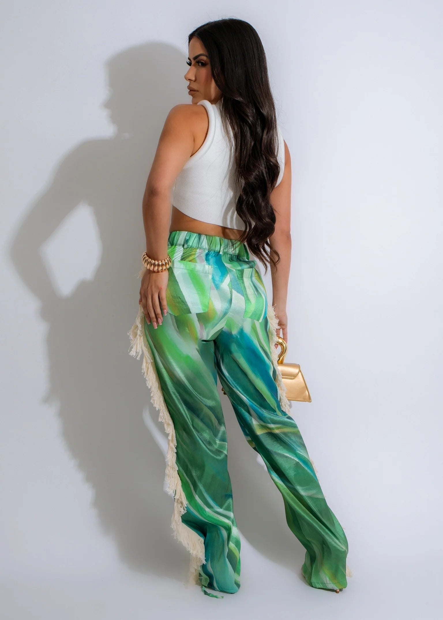 Resort Fringe Pants