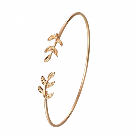 Leafy Bling Bracelet