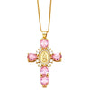 Eternity Necklace Pink