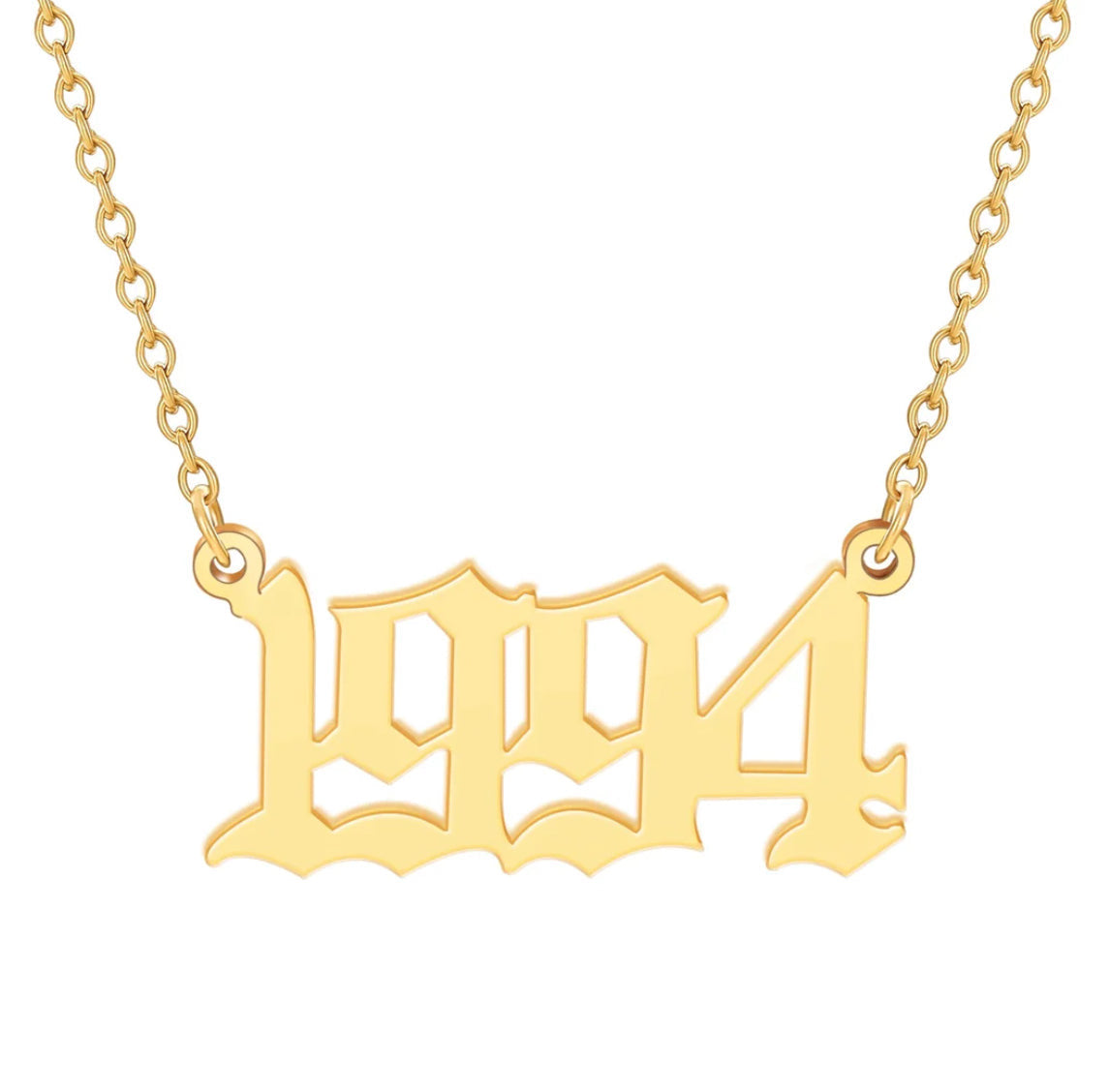 Birth Year Necklace