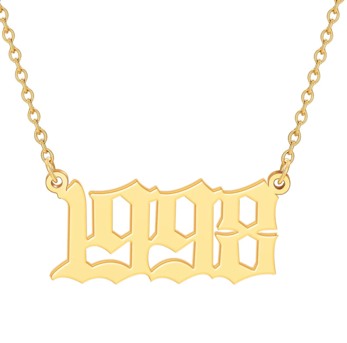 Birth Year Necklace